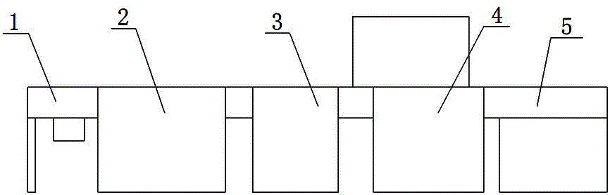 Circuit board grinding board air drying processing device