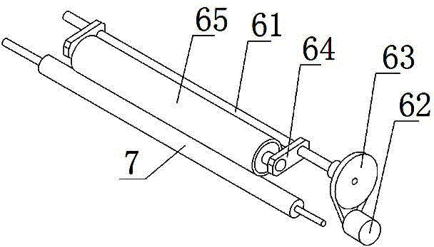 Circuit board grinding board air drying processing device