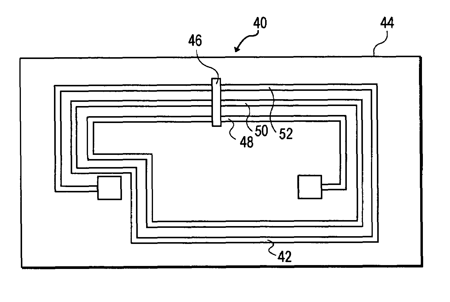 Method for forming radio frequency antenna