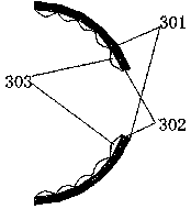 Piezoelectricity-frictional electricity composite energy harvester used for harvesting wind energy