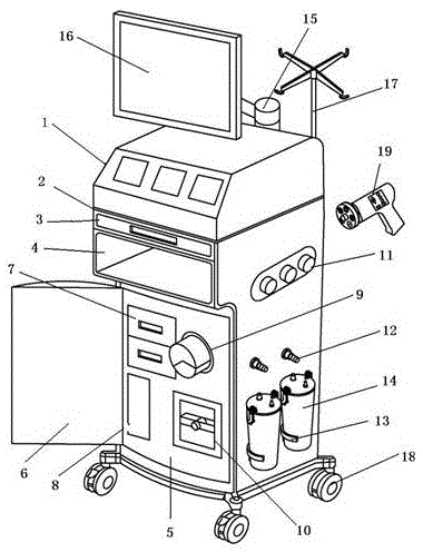 Digital electrosurgery workstation