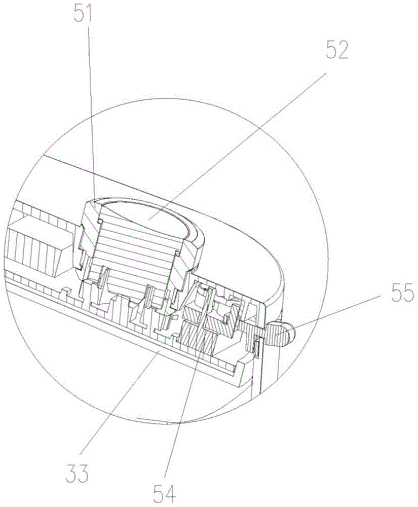 Coffee machine grinder and coffee machine