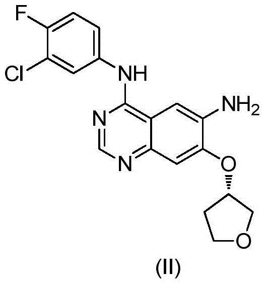 High purity preparation method of Afatinib intermediate