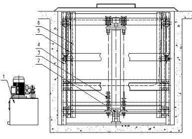 Ground buried type dustbin