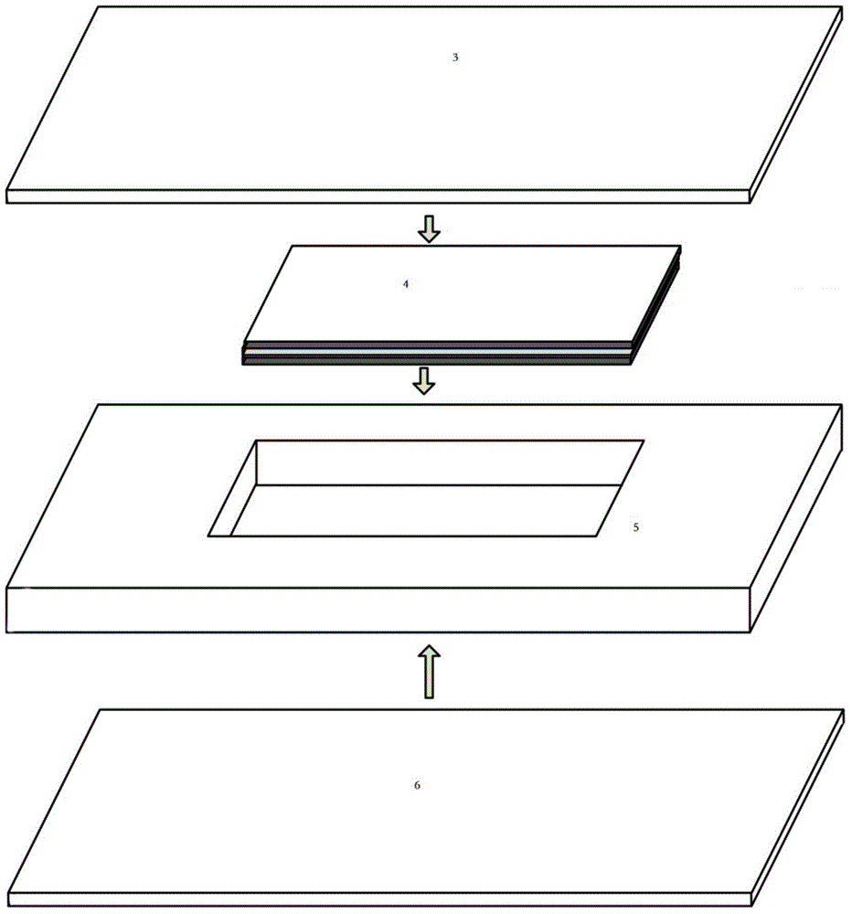 Accumulative roll-bonding preparation method of nanometer lamellar phase enhanced TiNi alloy composite plate