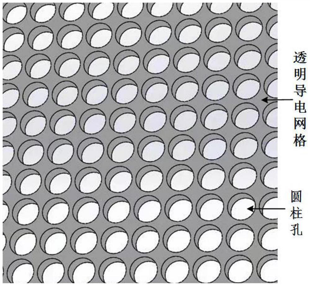 A method for preparing patterned transparent conductive film by laser