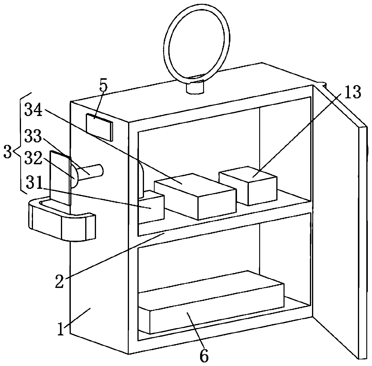 Wearable electrocardiogram real-time monitoring equipment