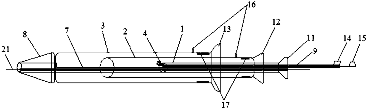 Nipper type full-coated film self-expandable metal stent releasing and retracting device