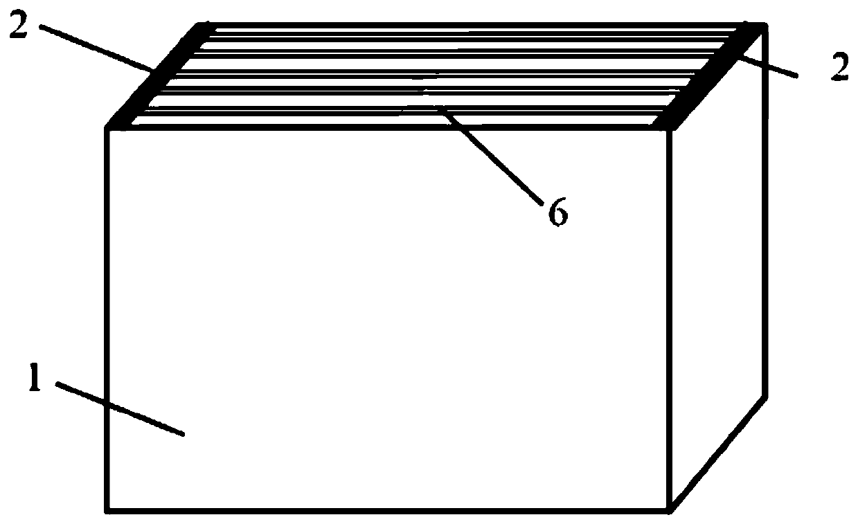 Preparation method and production mould for light-transmitting concrete