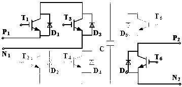 Novel two-port hybrid half-full bridge sub-module MMC topology