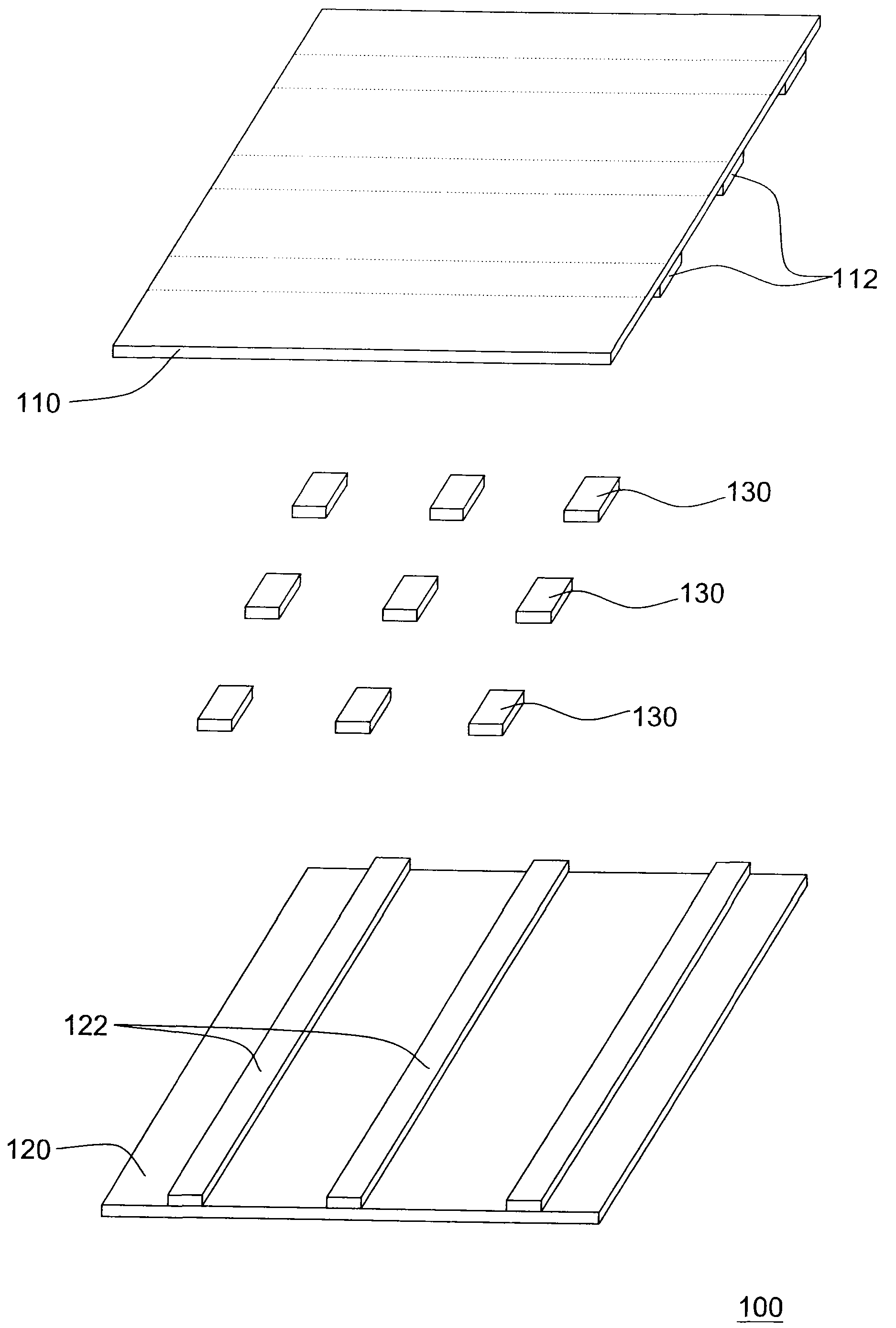 Array pressure sensing device and pressure identification method thereof