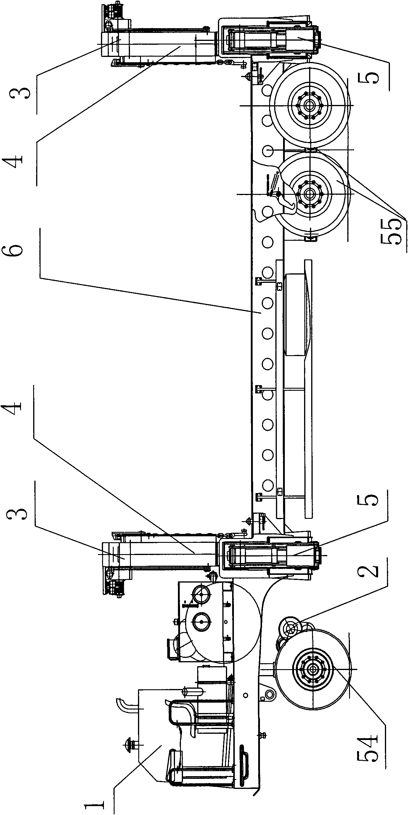 Bilateral container loader