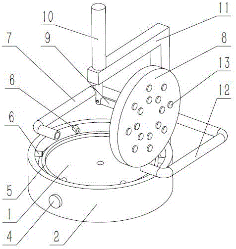 Automatic transmitting sample grinding robot