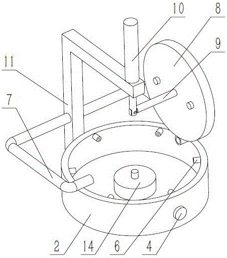 Automatic transmitting sample grinding robot