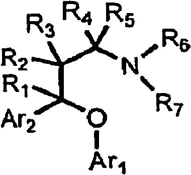 Substituted aryloxypropylamines with serotoninergic and/or norepinephrinergic activity