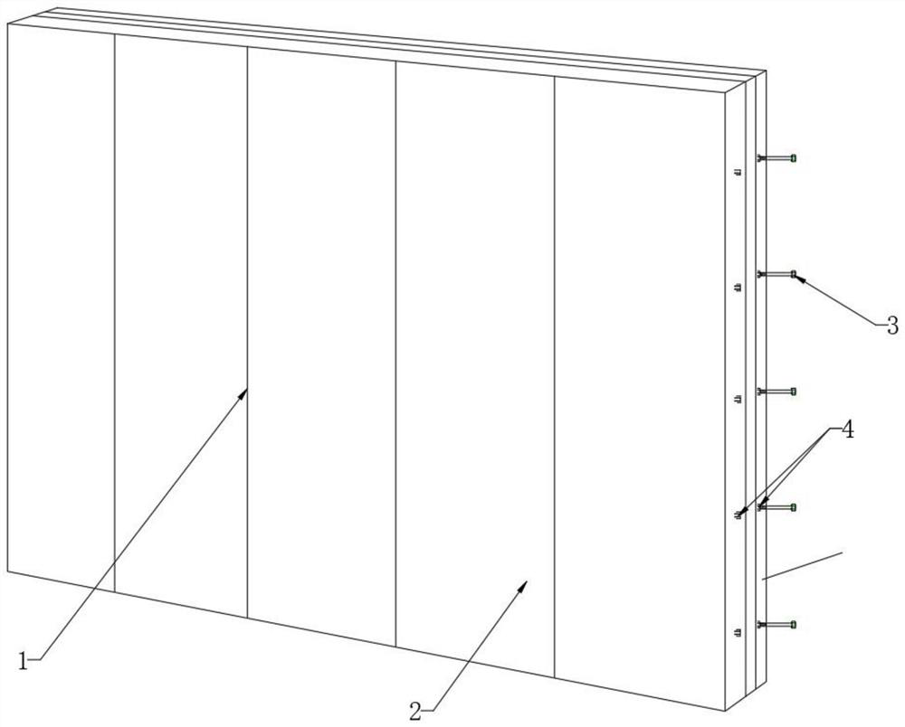 Prefabricated ceramsite foamed concrete sandwich thermal insulation external wall panel