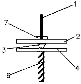 Prefabricated thin plate laminated type floor connector and manufacturing method and construction method thereof