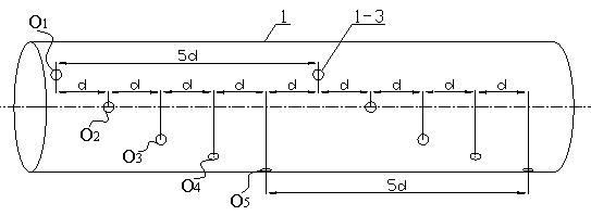 A kind of compressed air foam side spray release device and using method