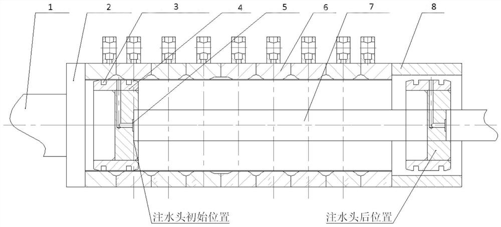 Multi-wave tube hydraulic bulging forming method