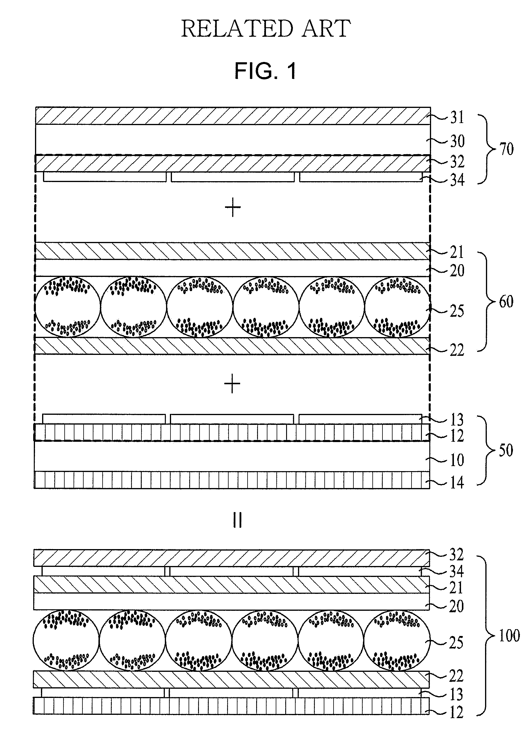 Color electrophoretic display device and method for manufacturing the same