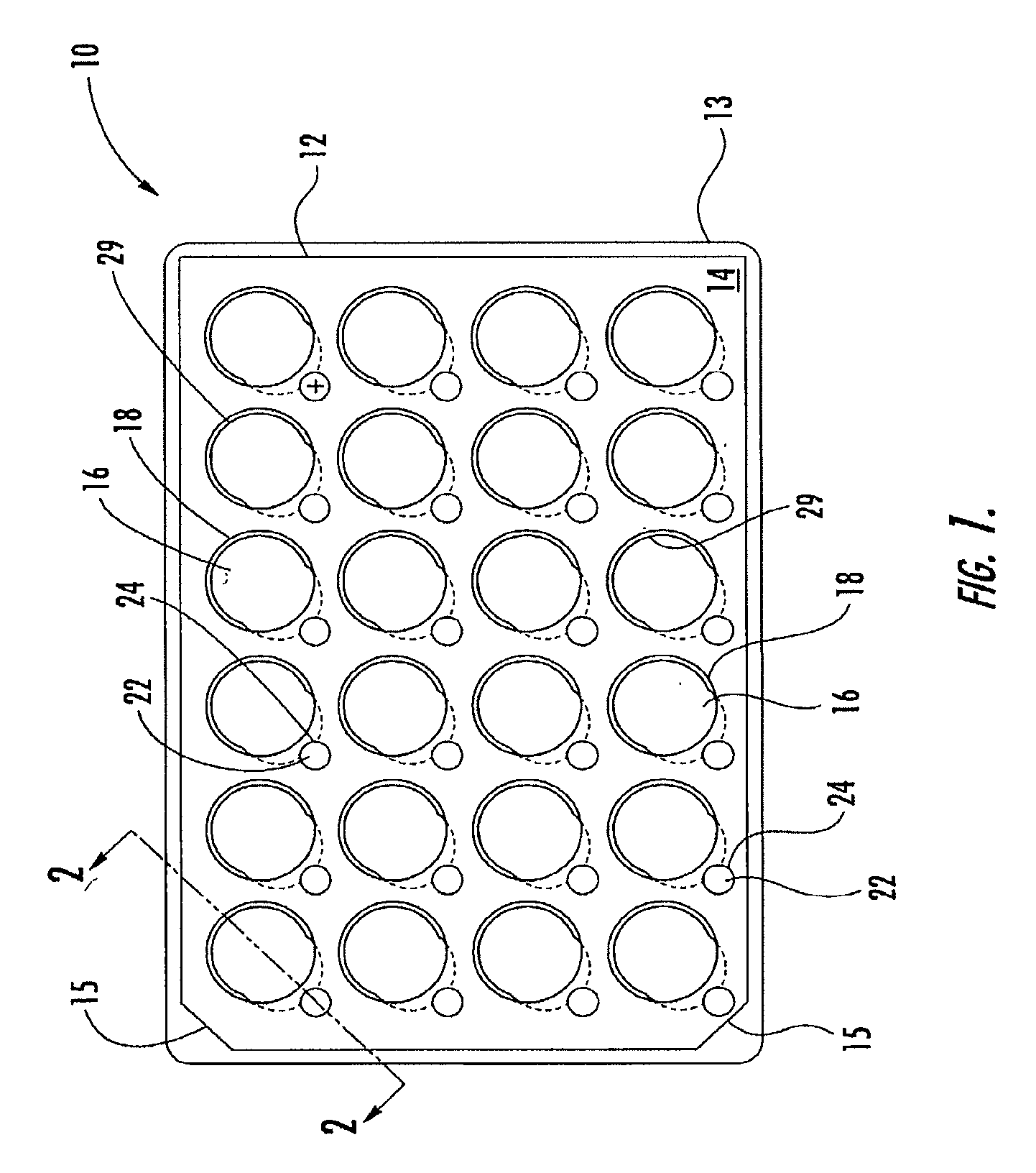 Plate and method for high throughput screening