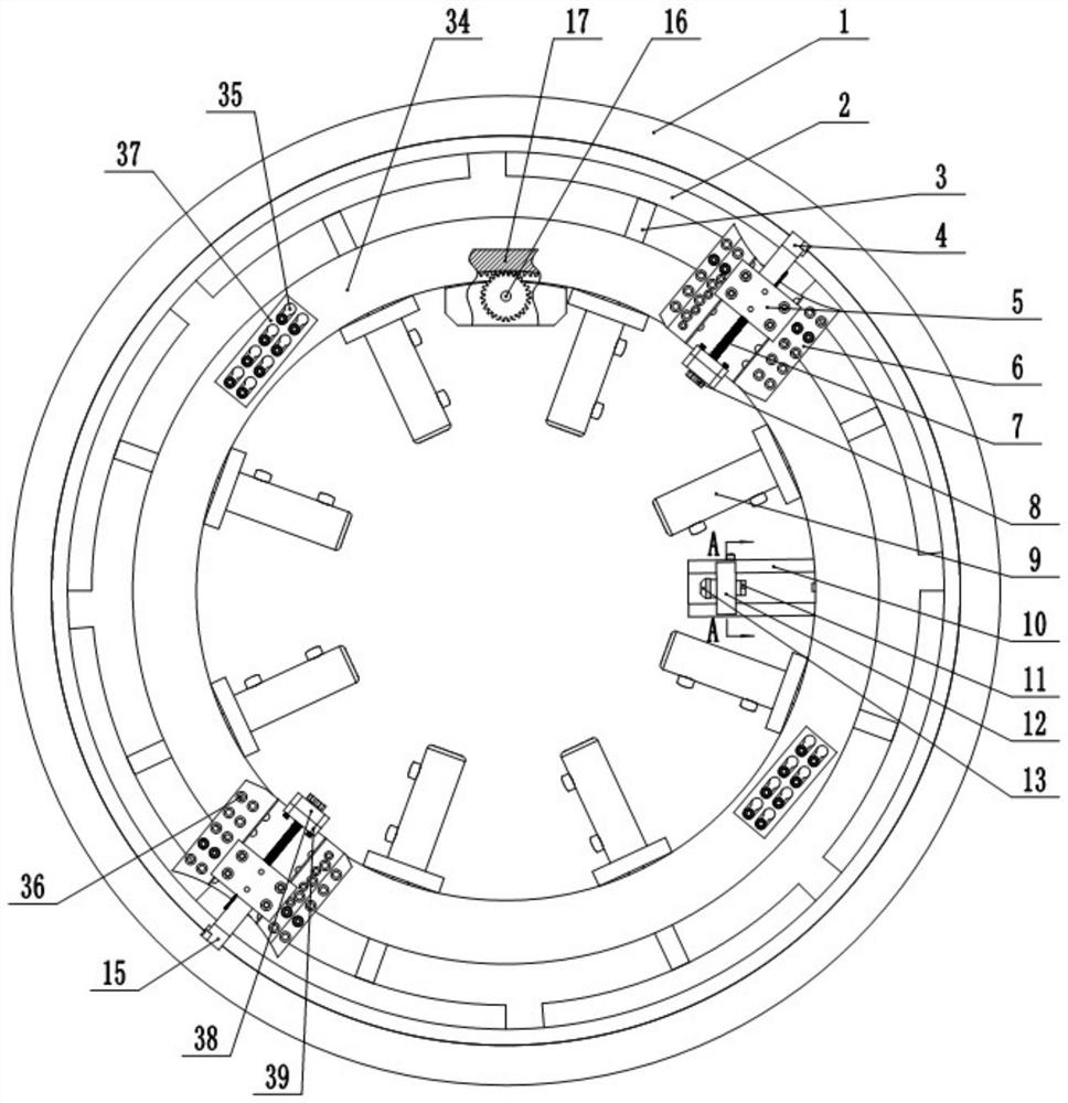 Inner supporting type pipe end face automatic welding and cutting groove machining equipment