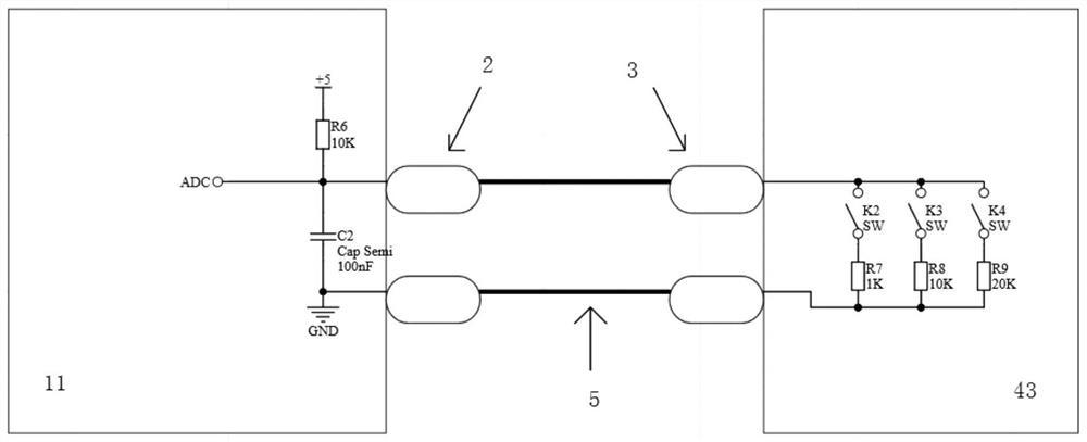 Clothes drying control system, method and equipment based on metal rope signal transmission