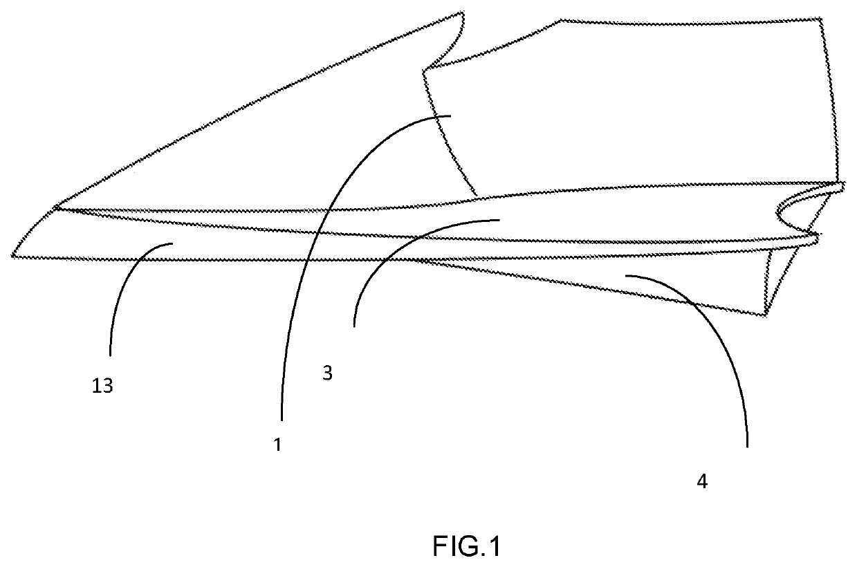 Aquatic Shoes Provided With A Float For Walking In Water