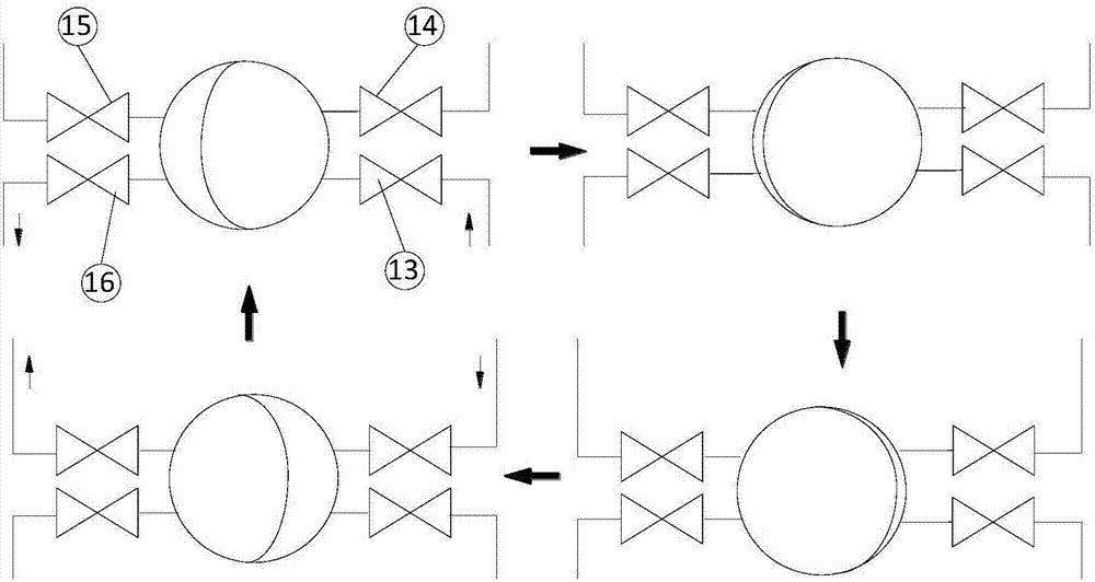 Hydraulic power and air lift integrated deep-sea mining lifting system