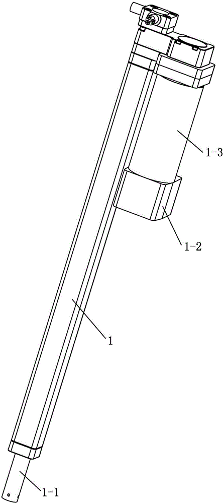 Serial-parallel elastically driven linear movement unit