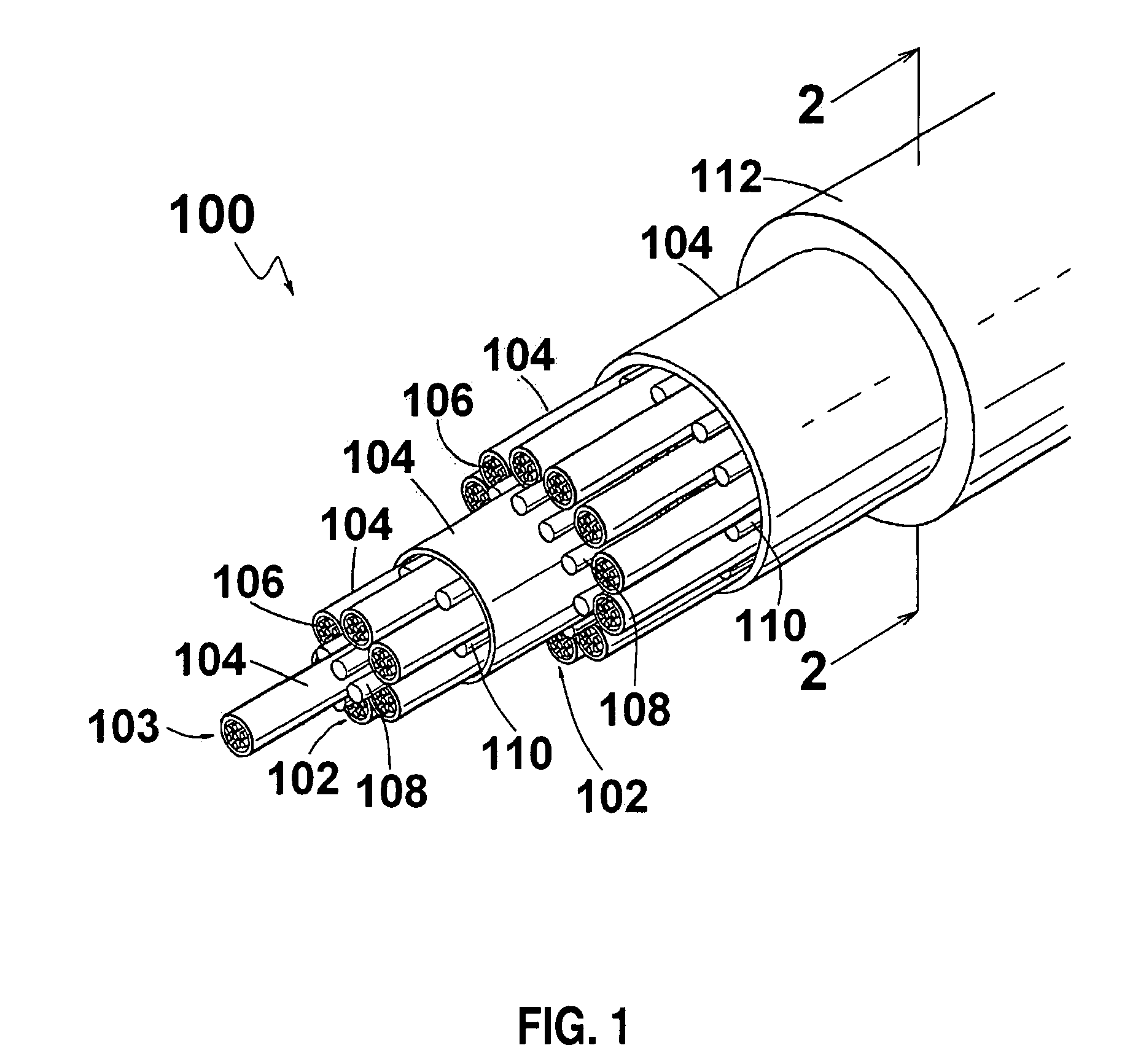 Water blocking electrical cable