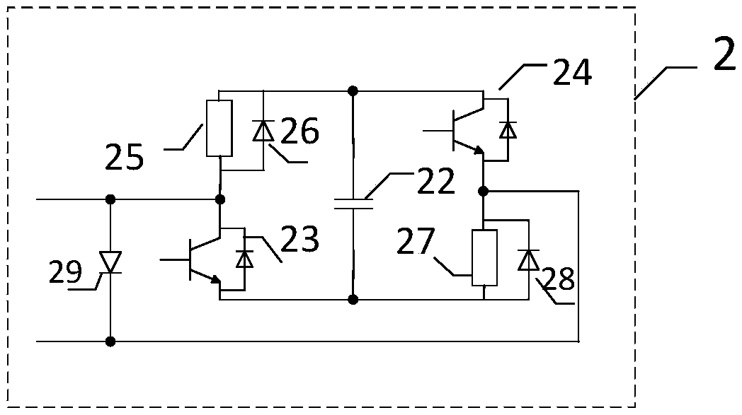 Bridge type DC energy consumption device and control method