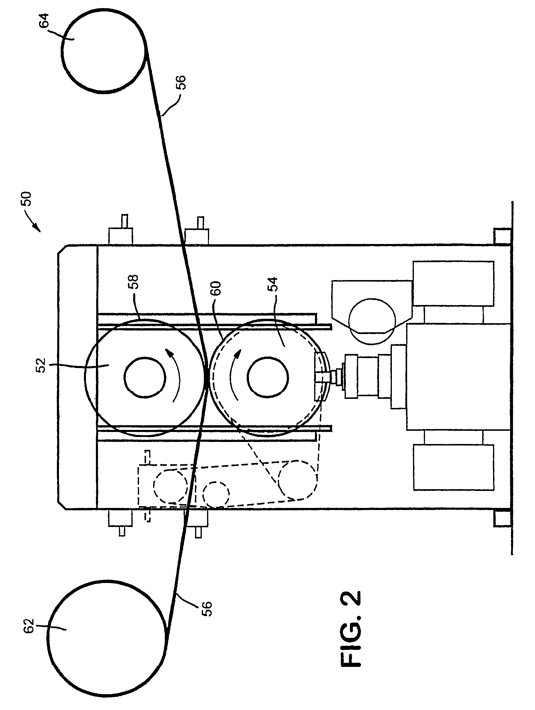 Shear-calendering processes for making rolled tissue products having high bulk, softness and firmness