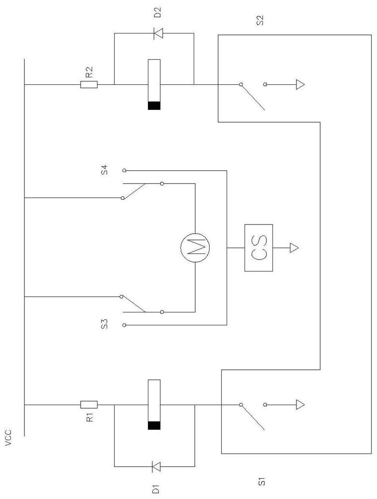 A lifting circuit and lifting device capable of realizing anti-pinch