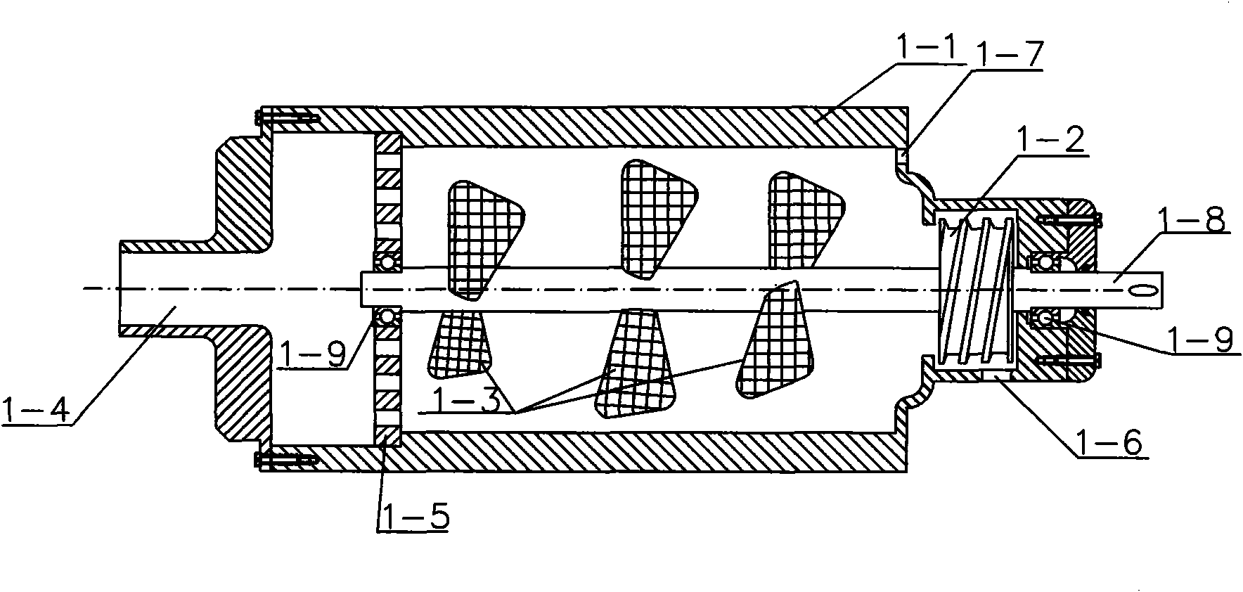 Denim foam arranging device