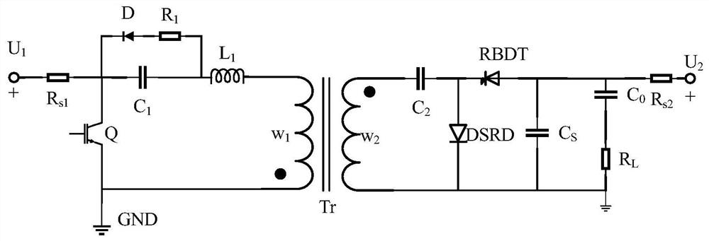 Trigger circuit of RBDT device, and application thereof in pulse generator