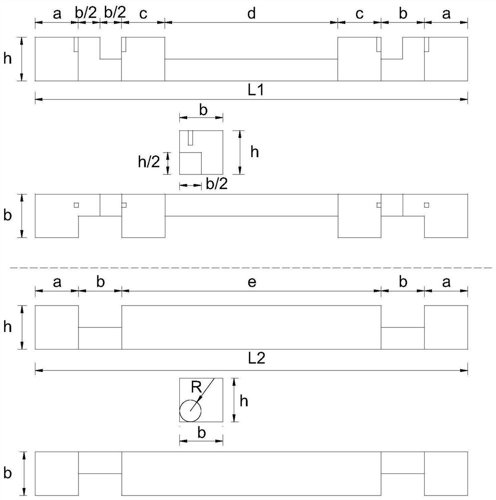 Combined glass fiber rib reinforced concrete artificial fish reef, control method and application