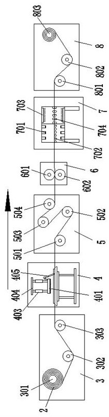 Integrally formed three-dimensional metal net and production equipment thereof