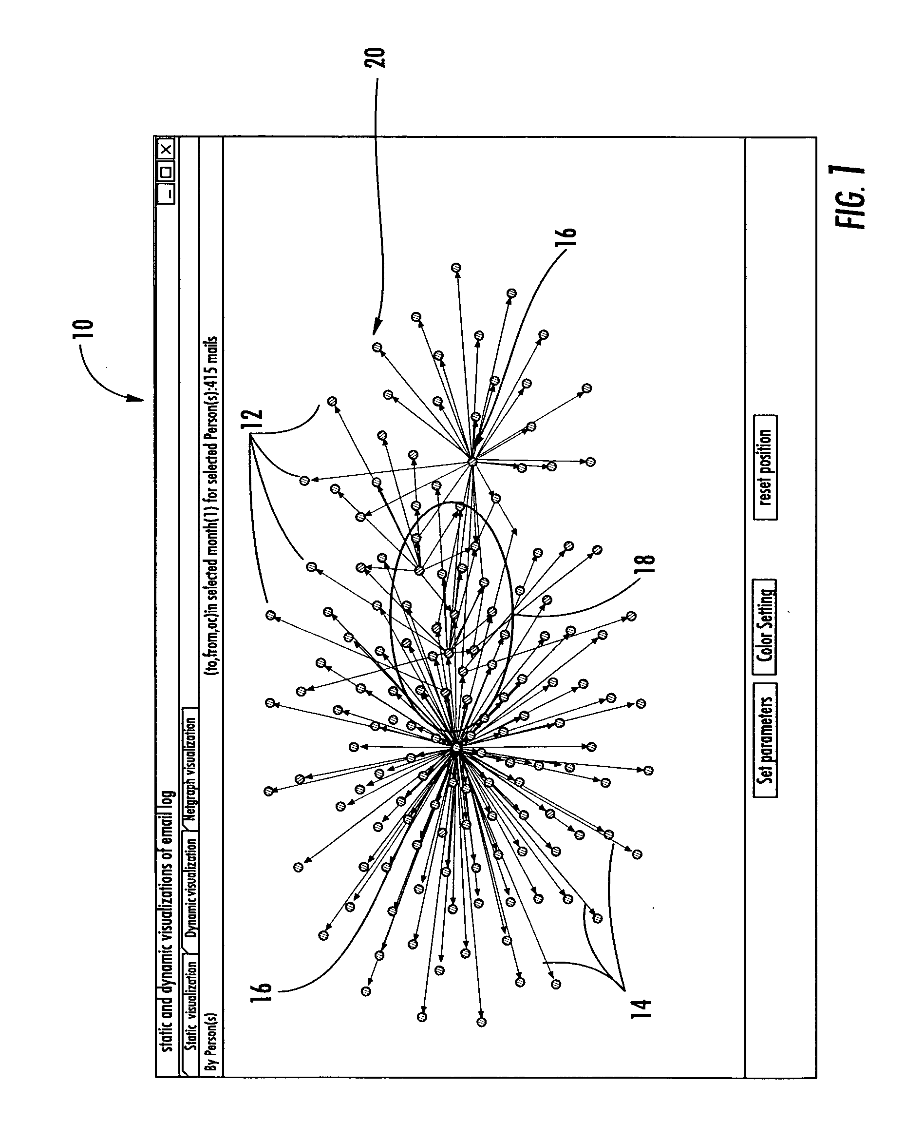 Temporal visualization algorithm for recognizing and optimizing organizational structure