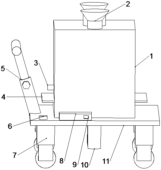 Fertilization device allowing dynamic adjustment of fertilization amount as well as adjustment method