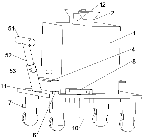 Fertilization device allowing dynamic adjustment of fertilization amount as well as adjustment method