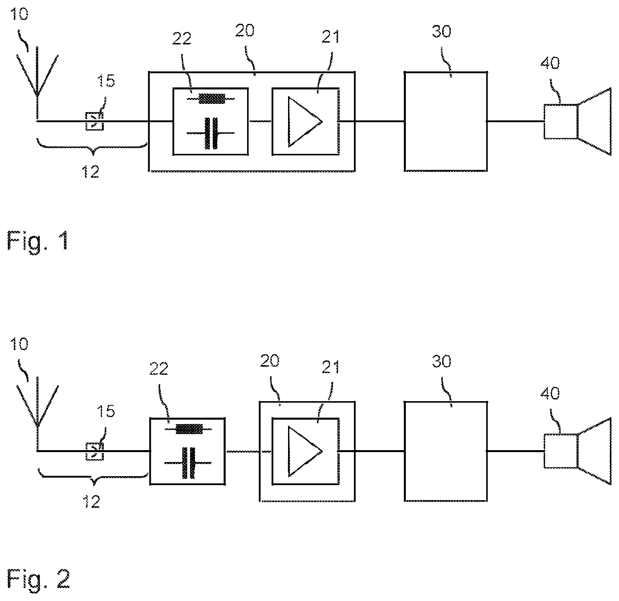 Broadcast Receiving Device of a Motor Vehicle