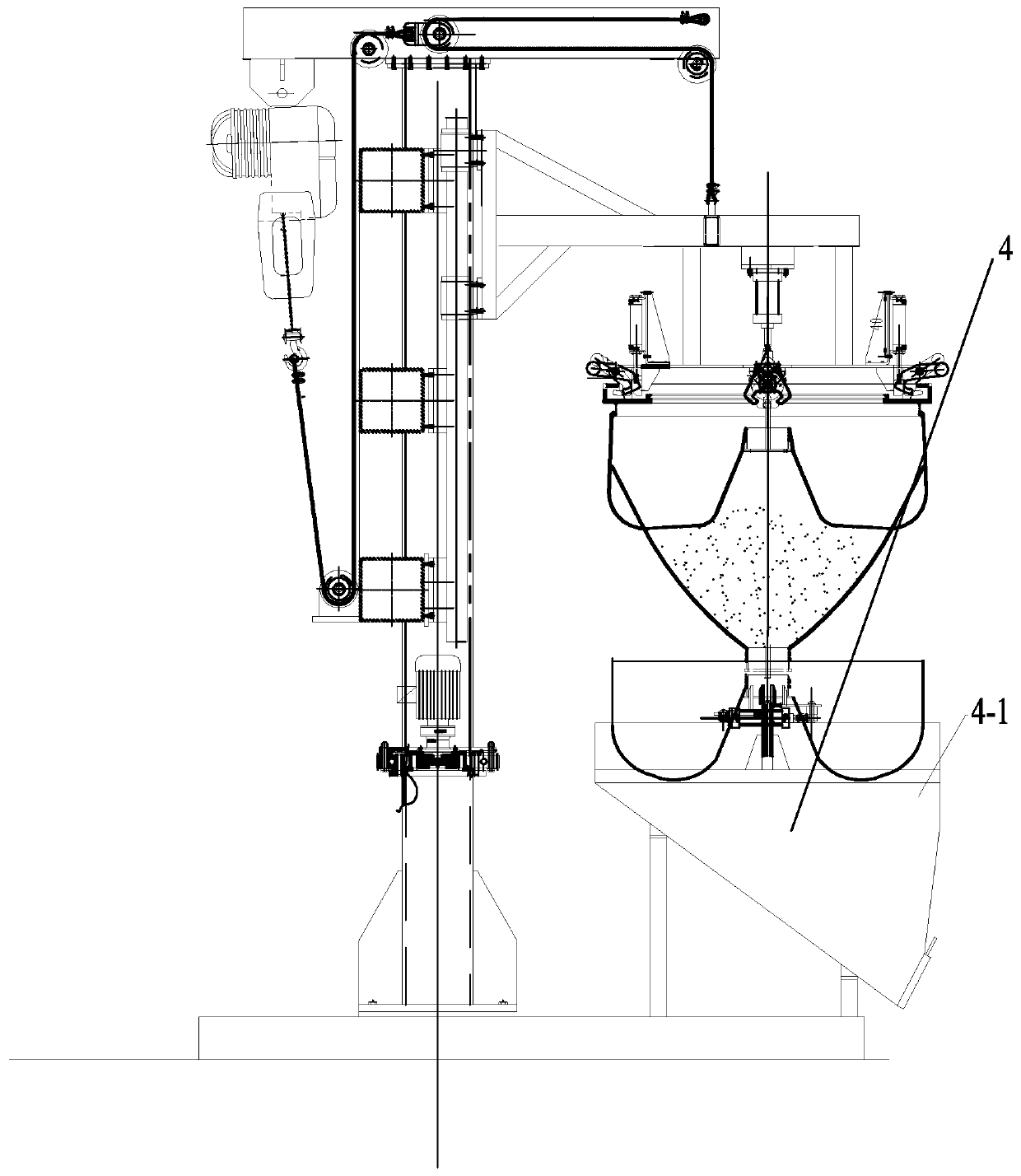 Multi-station automatic bag centrifugal dehydrator