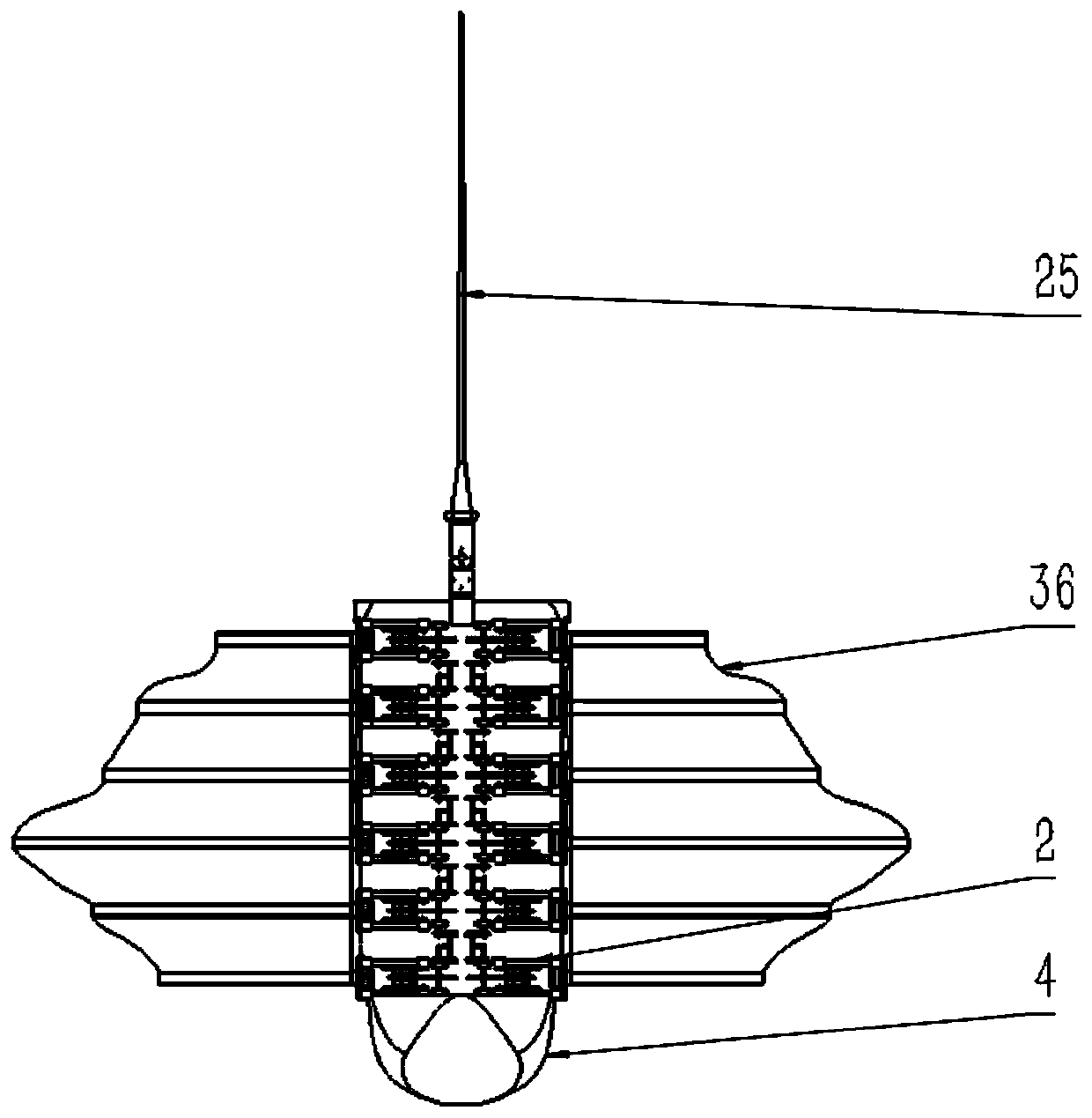 A bionic ray underwater robot