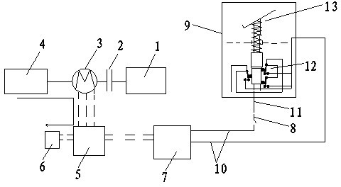 Anti-slip device for integral new-energy passenger vehicle controller and anti-slip method