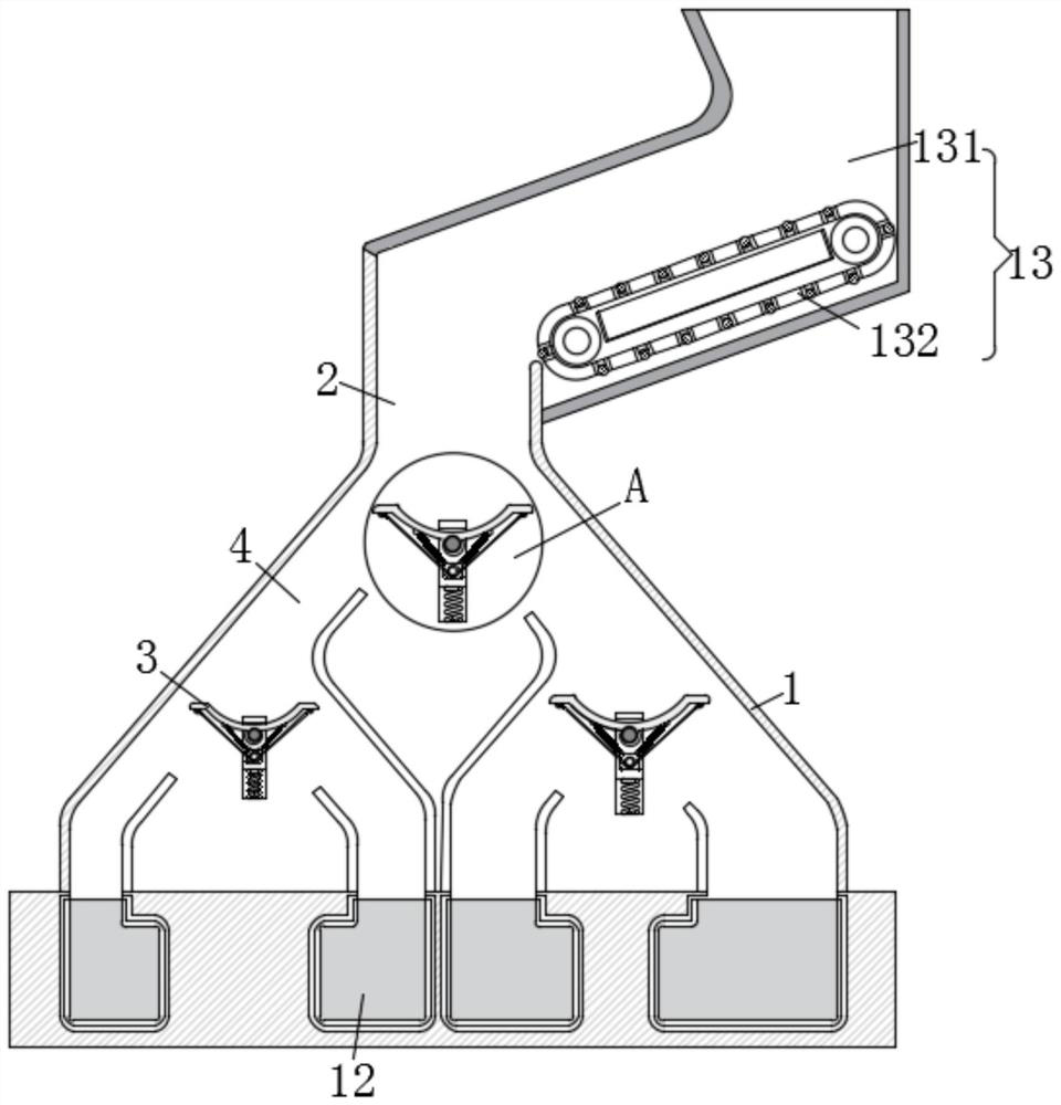 Automatic conveying and sorting device for new energy lithium batteries