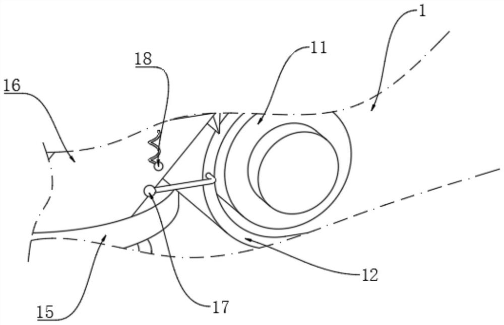 Biomass particle power generation device