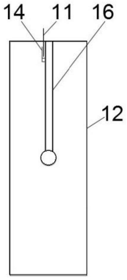 Blasting vibration simulation impact device for shear rheological test