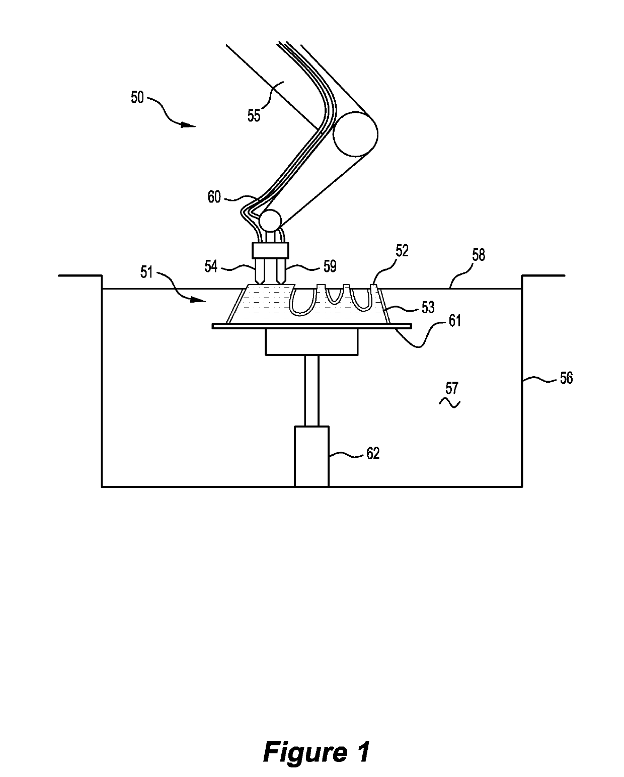 Method and apparatus for fabricating a composite object