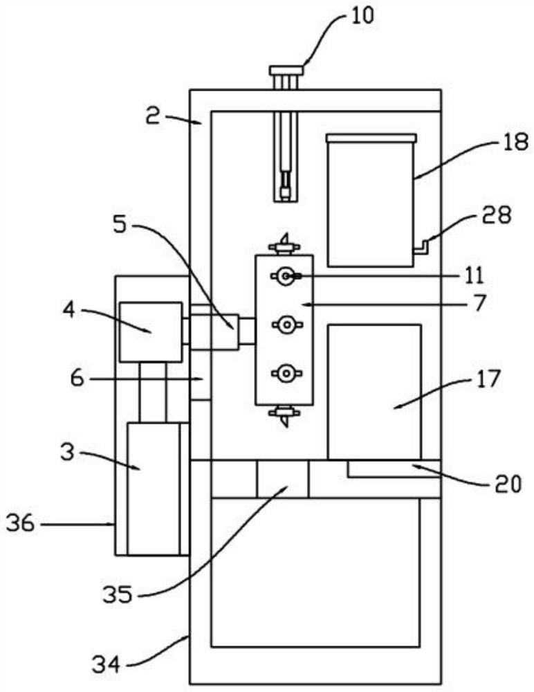 A laboratory automatic blood lipid testing device